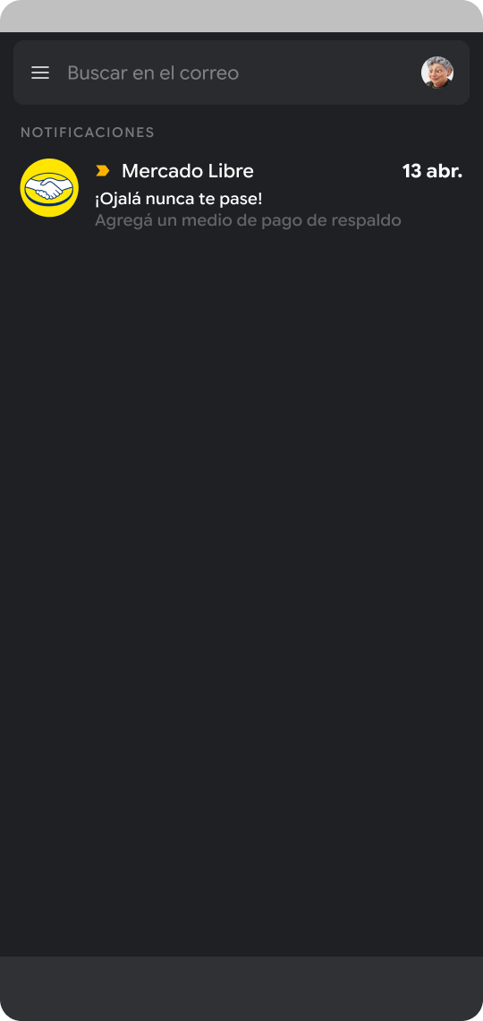 Email — asunto y preheader